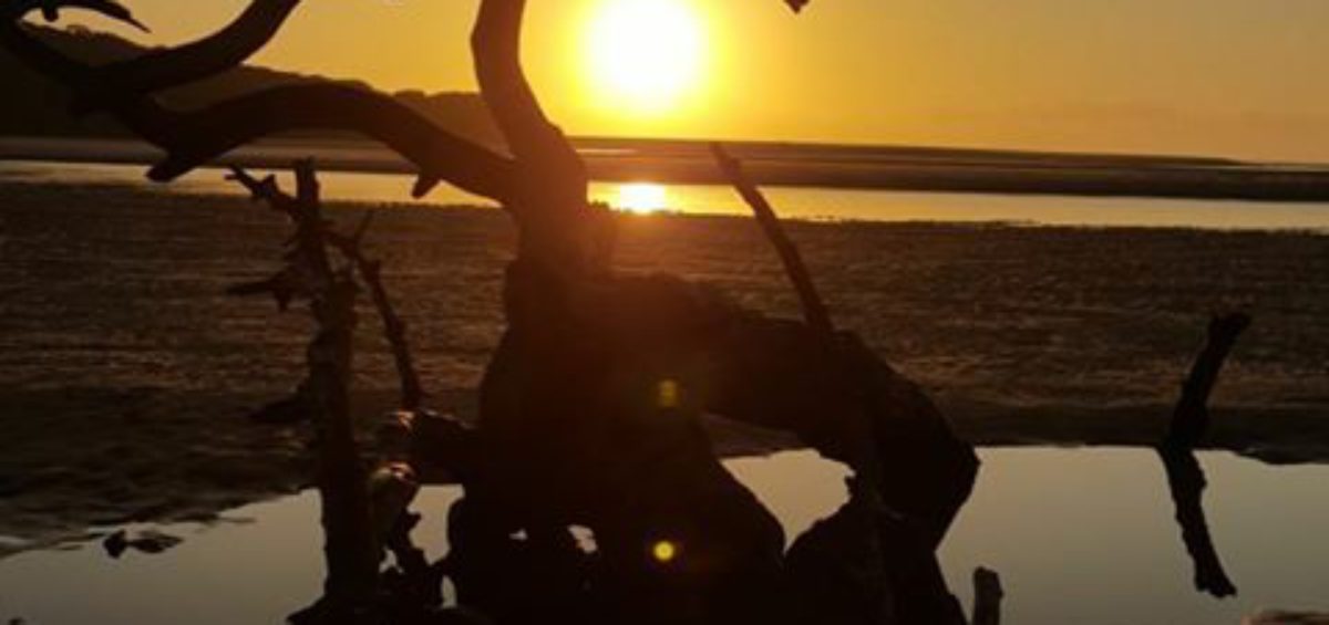 Sunrise at Kosi Mouth