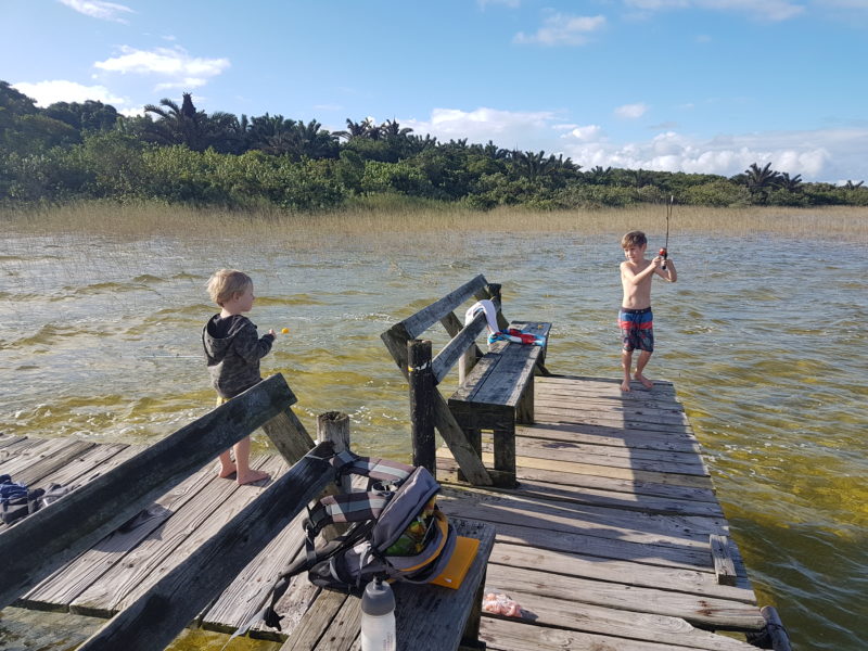 Fishing in the Kosi Bay area Kosi Bay Mouth fishing