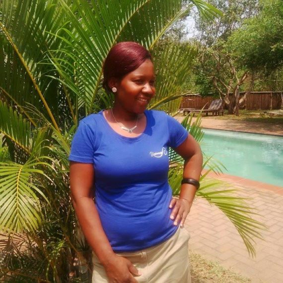 One of our friendly staff members at Utshwayelo Lodge & Camp, Kosi Bay