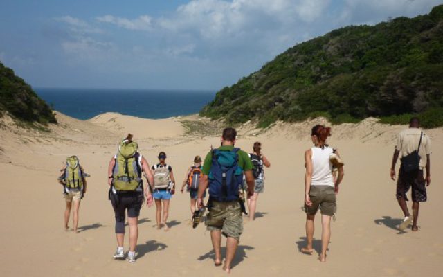 Kosi Bay activities - Hiking at Utshwayelo Lodge & Camp