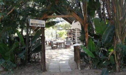 Utshwayelo Kosi Bay Mouth Lodge & Camp Entrance